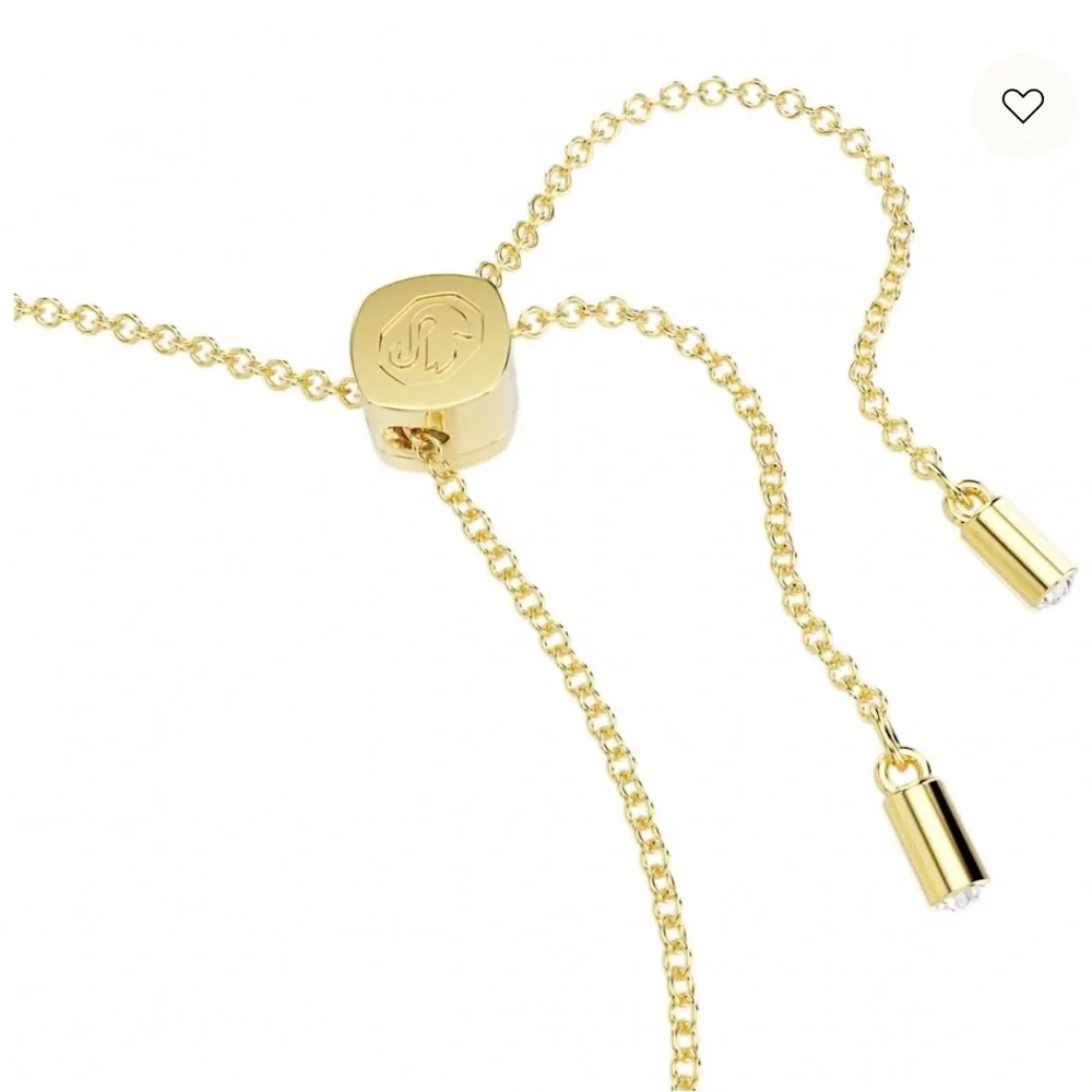 Swarovski Idyllia‎ Lilia bracelet Butterfly, White, Gold-tone plated NWT